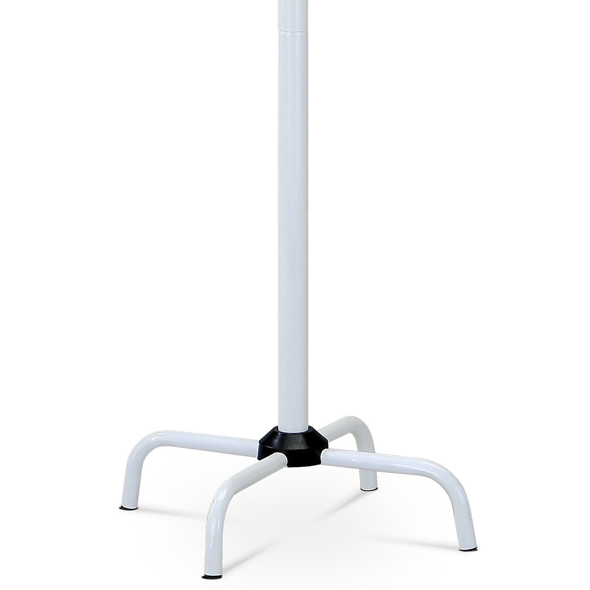 White Powder-Coated Coat Rack - Freestanding Hat and Coat Stand with 8 Hooks. 19.68" x 19.68" x 72.44" HAOG - HAOG